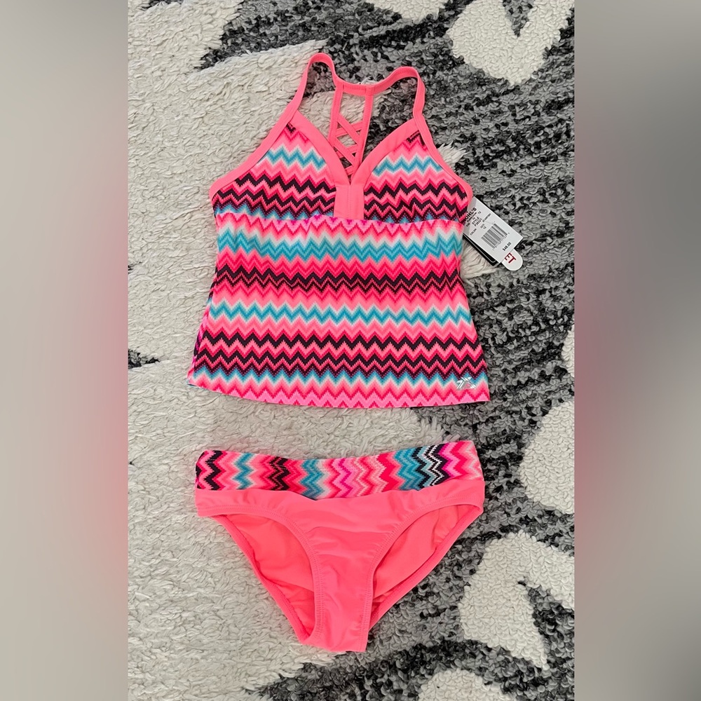 New With Tags Girls Swimsuit Size 12